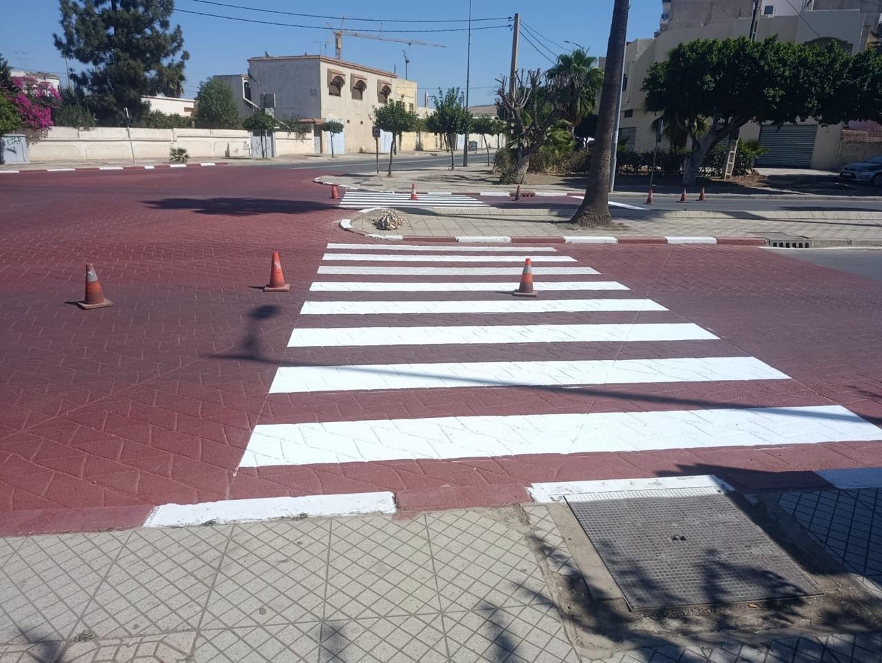 Travaux routiers en cours