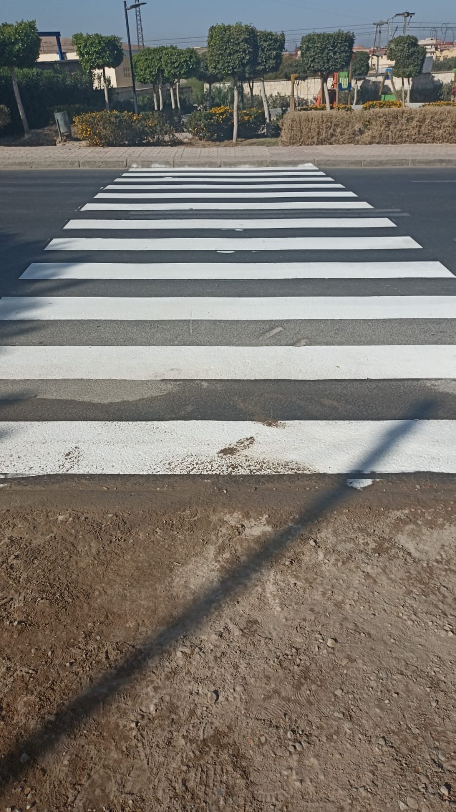 Inspection de caténaires par nacelle automotrice