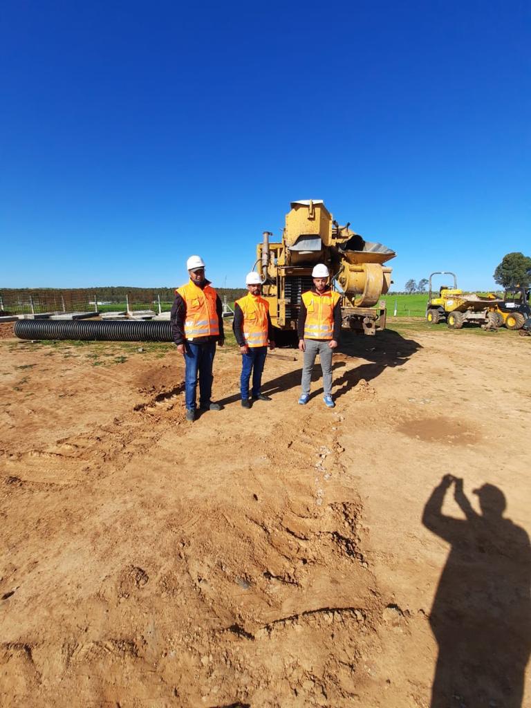 Calibration d'un bulldozer guidé GPS