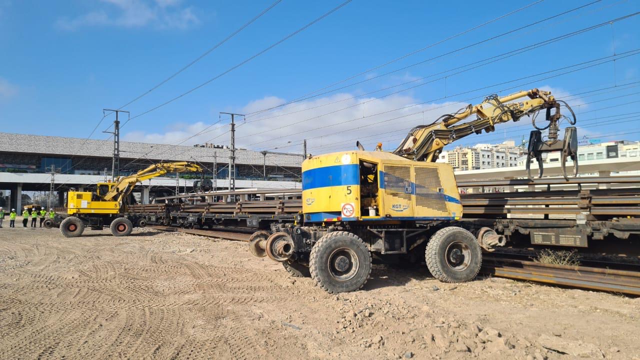 Inspection drone de viaduc ferroviaire