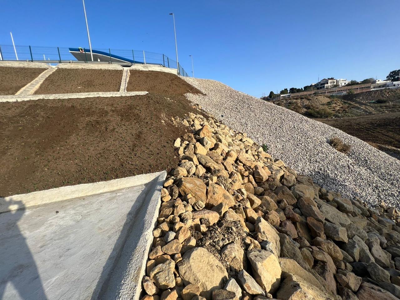 Rabotage 3D d'une chaussée autoroutière