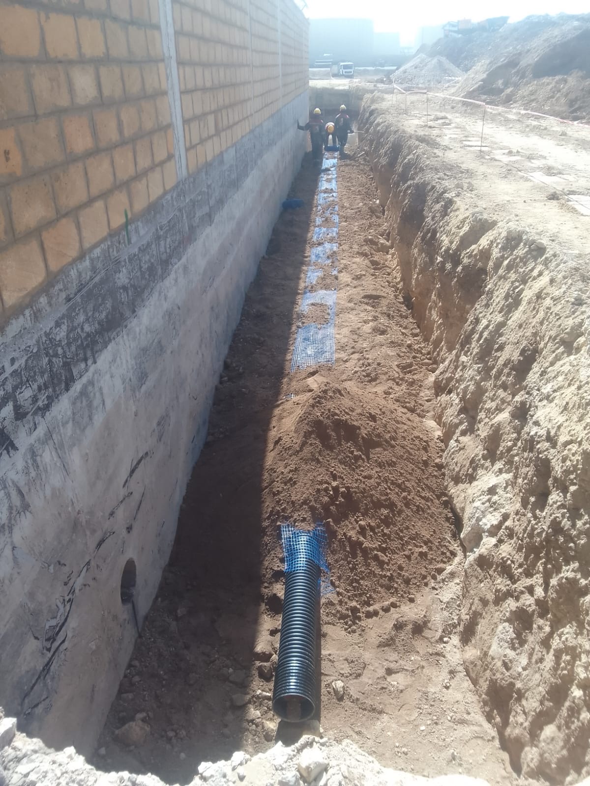 Compactage des couches de base d'une rocade urbaine